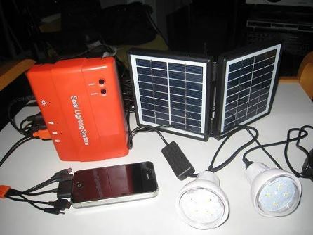 Paket Mini Solar Lighting System