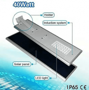 Lampu PJU AllinOne Mentari 40 watt