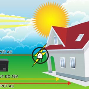 Inverter UPS Hybrid 1400VA-24V SOLAR PCU