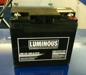 Baterai Luminous 12V 18 AH Murah Berkualitas