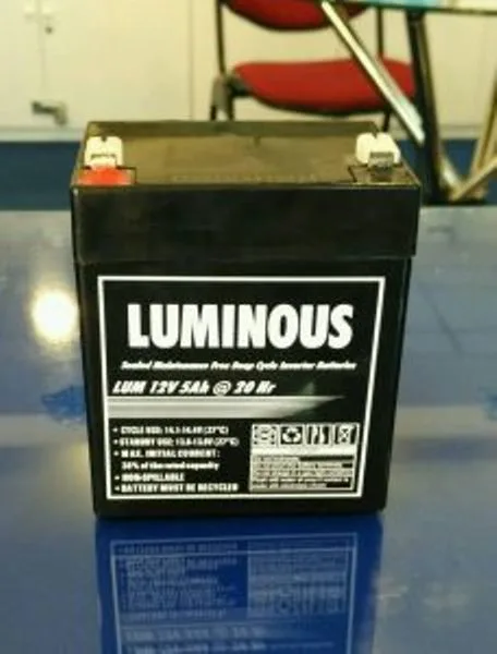 Baterai Luminous 12V 5 AH Murah Berkualitas