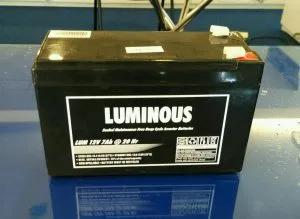 Baterai Luminous 12V 7 AH Murah Berkualitas