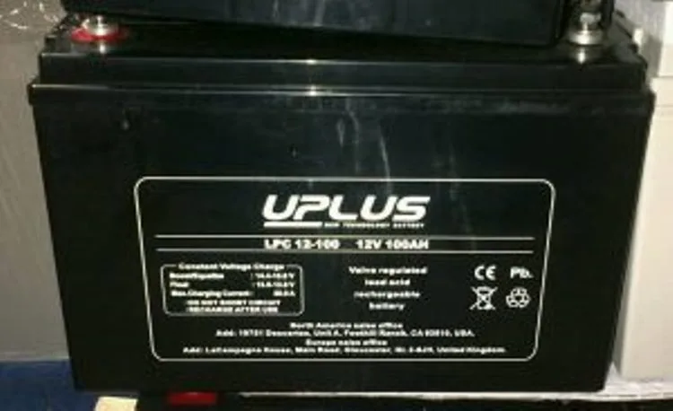 Baterai UPLUS Seri LPC Deep Cycle 12V100AH