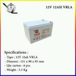 Baterai VOZ 12V 12AH GEL Murah