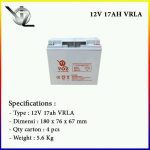 Baterai VOZ 12V 17AH GEL Murah