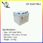 Baterai VOZ 12V 42AH GEL Murah