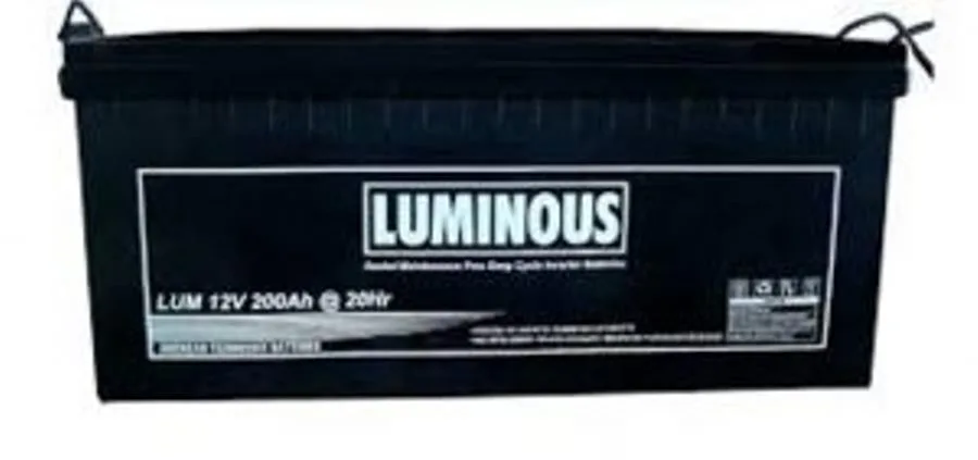 Baterai Luminous 12V 200 AH Murah Berkualitas