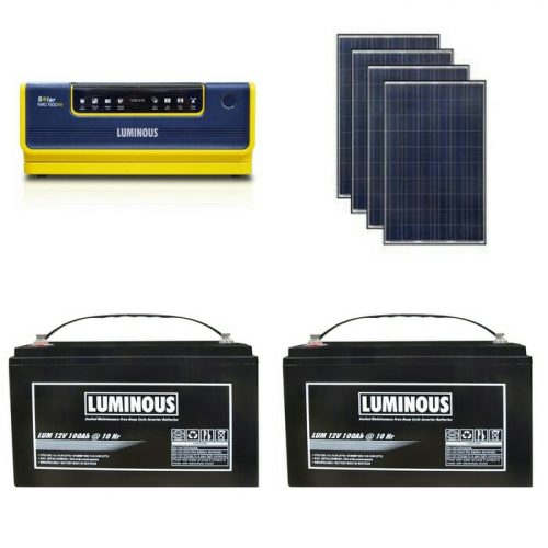 Jual Paket PLTS Hybrid Luminous Murah