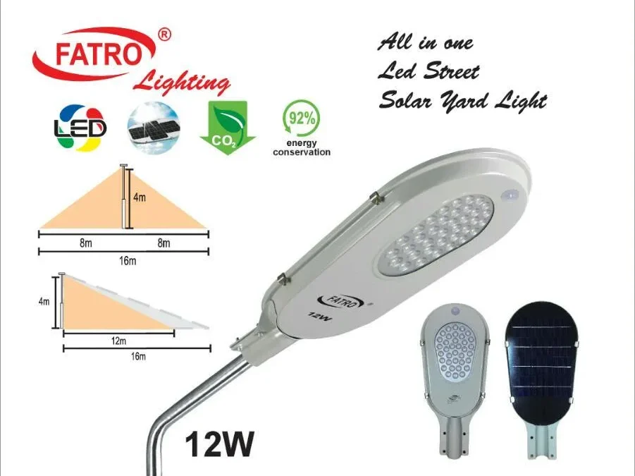 Jual Lampu Jalan Allin1 Fatro 12 Watt Murah