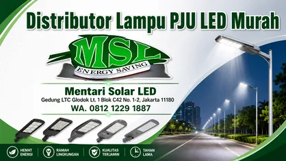 Distributor Lampu PJU LED Murah